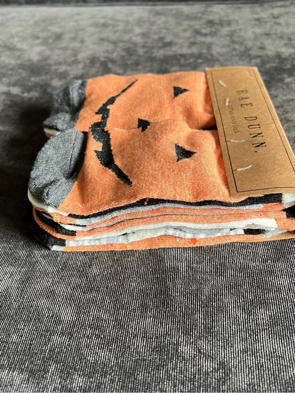 NWT Rae Dunn Kids Halloween Ankle Socks 10 Pack Size S/M